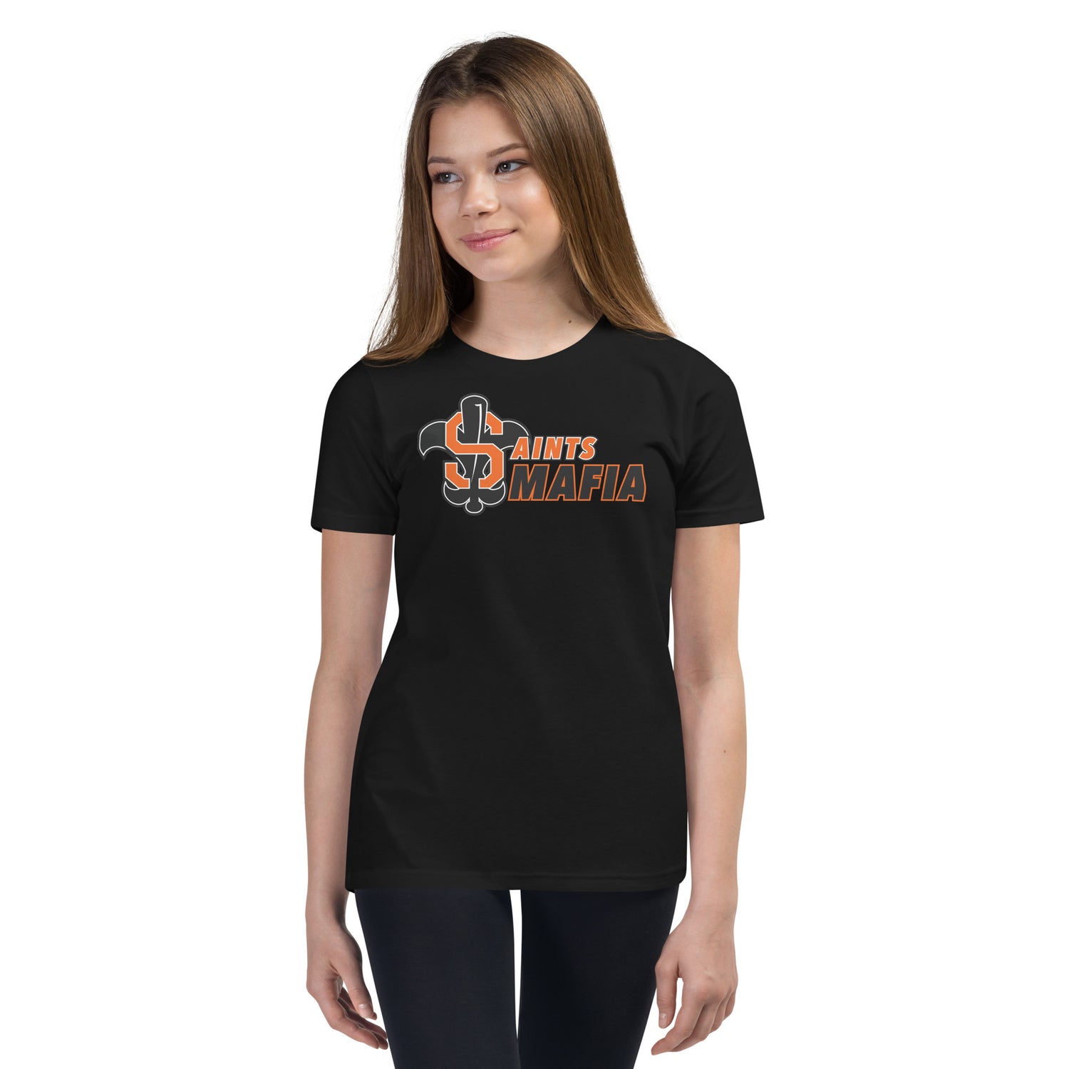 Saints Mafia Youth Unisex Short Sleeve T-Shirt – five16media