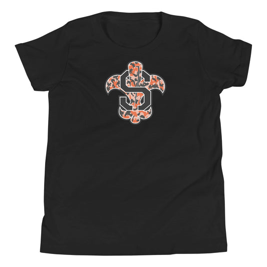 Saints Camo Youth Unisex Short Sleeve T-Shirt